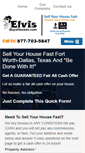 Mobile Screenshot of elvisbuyshouses.com